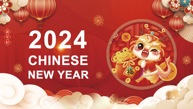 Aviso para las vacaciones del Año Nuevo Chino 2024